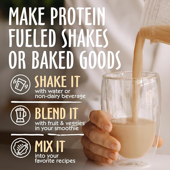 Pea Protein Powder, Chocolate Vegan Protein Powder, 100% Plant Based Protein Powder, No Artificial Sweeteners, Non GMO, Gluten Free & Soy Free, 2.11 LB Protein Powder