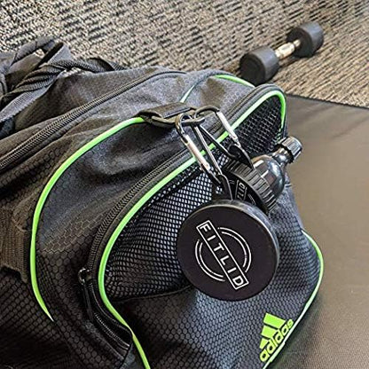 Small & Large 2-Pack Portable Protein Supplement Funnels, Great for Pre-Workout, BCAA's, and Protein Powder. Easy & Mess Free Container for Workout, Travel, to-Go, Fitness, WOD.