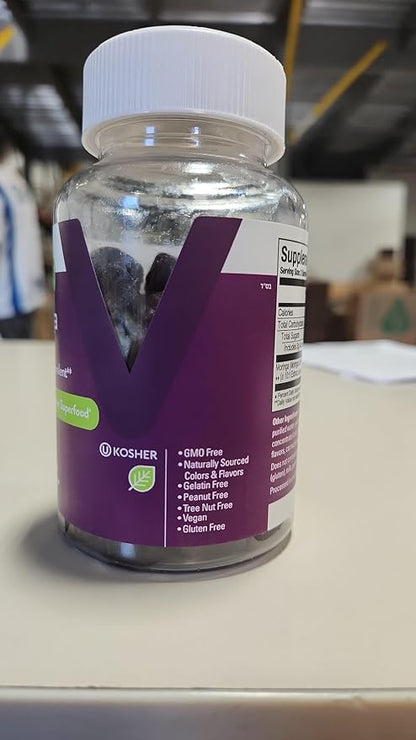 Moringa Gummies for Adults & Teens - Moringa Leaf Extract 4000mg - Immune Support, Energy Booster, Better Mood Support - Chewable Green Superfood - Vegan, Gelatin Free - Strawberry Flavored Gummy