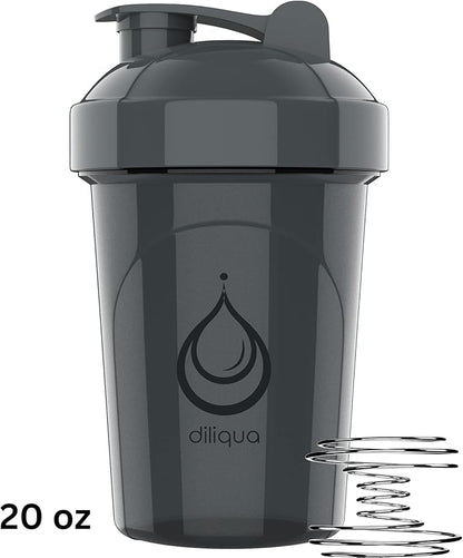 2 PACK, 28 oz & 20 oz Shaker Bottles for Protein Mixes | BPA-Free & Dishwasher Safe |small protein shaker bottle | Shaker Cups for protein shakes | Blender Shaker Bottle Pack