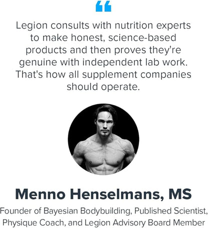 LEGION Whey+ Strawberry Banana Whey Isolate Protein Powder from Grass Fed Cows, Low Carb, Low Calorie, Non-GMO, Lactose Free, Gluten Free, Sugar Free, All Natural Whey (30 Serving Strawberry Banana)