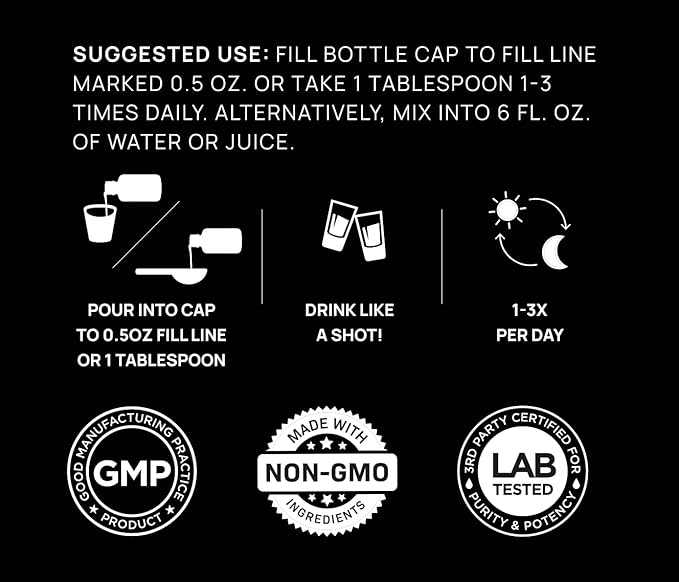 Premium Liquid Collagen for Women Weight Loss & Beauty w. Hyaluronic Acid, Biotin, L-Carnitine, Apple C Vinegar - Ultra Pure Multi Collagen Protein Shots Drink + Hair & Skin Liquid Vitamins - Colageno