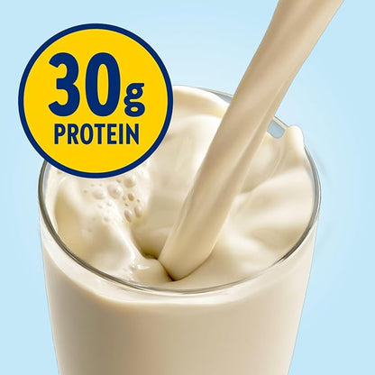 Glucerna Protein Smart Shake, Diabetic Drink to Support Blood Sugar Management, 30g Protein, 150 Calories, Vanilla, 11-fl-oz Bottle, 12 Count