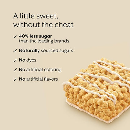 Promix Whey Protein Isolate Puff Bar, 12 Count |Low Carb Healthy Snack with Egg Whites | All Natural, Grass Fed,Gluten Free, Low Sugar, Soy Free (Strawberries & Cream)