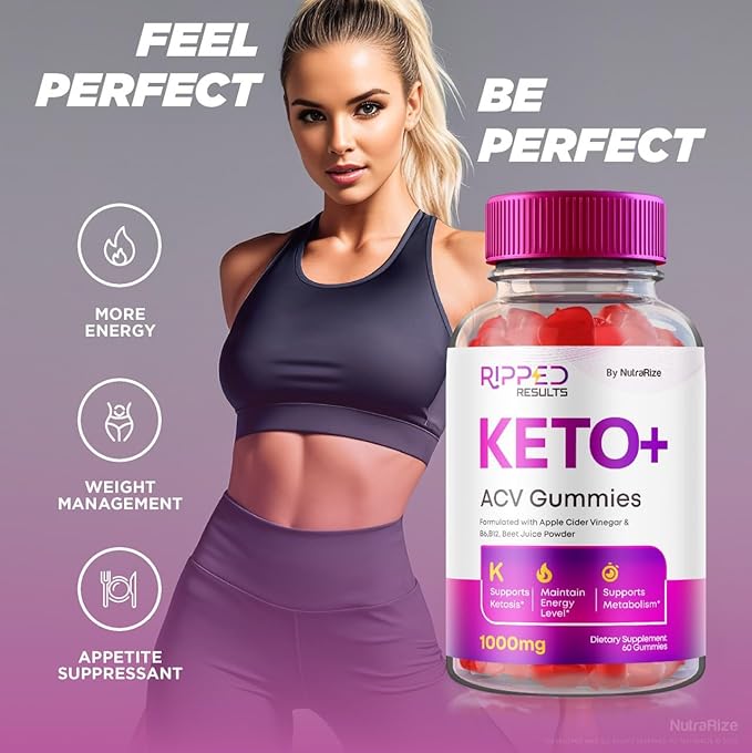 (3 Pack) Ripped Results Keto ACV Gummies Advanced Weight Loss, Ripped Results Keto, Ripped Keto Plus ACV Gummies, Ripped Results Keto + ACV, RippedResults Reviews (180 Gummies)