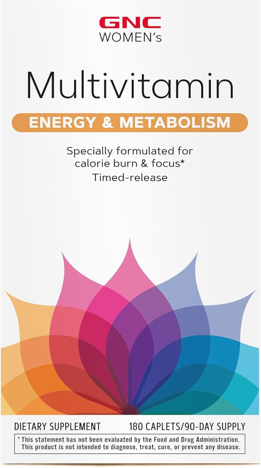 GNC Women's | Women's Multi Energy & Metabolism | 180 Count