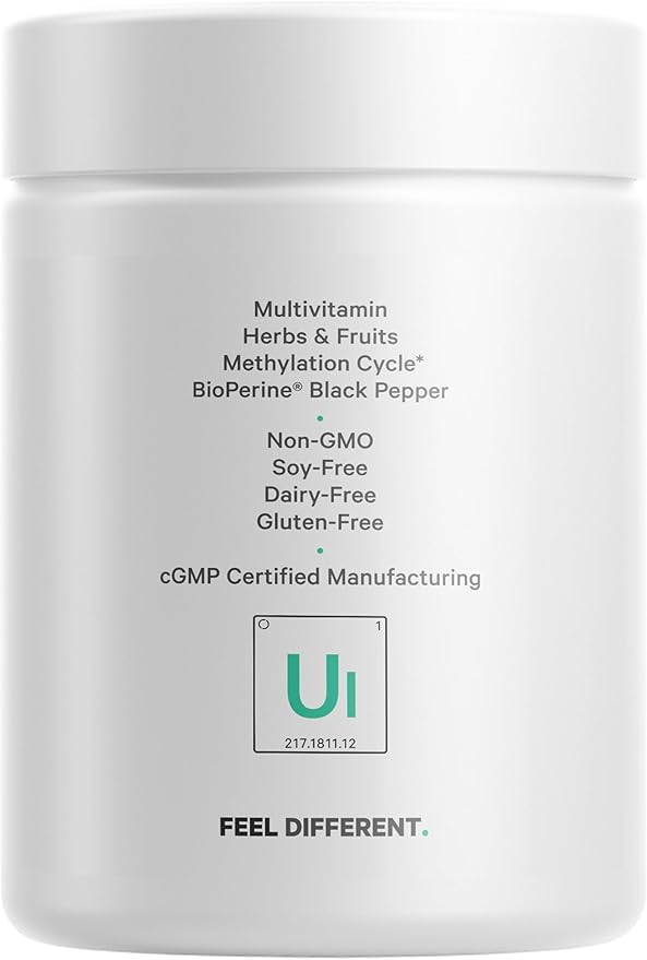 Codeage Ultra Life Telomeres Supplement - 5 MTHF Folate Vitamin B9, Vitamin B12 Methylcobalamin, Vitamin D3, L-Theanine, Ashwagandha - 3-Month Supply - DNA, Methylation Cycle - Non-GMO - 90 Capsules