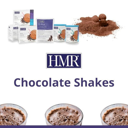 HMR 120 "Classic" Shake Meal Replacement Powder | Chocolate Shake Mix to Support Healthy Weight Loss | 12g of Protein | Nutritional Drink | Low Calorie Food | 12 Servings
