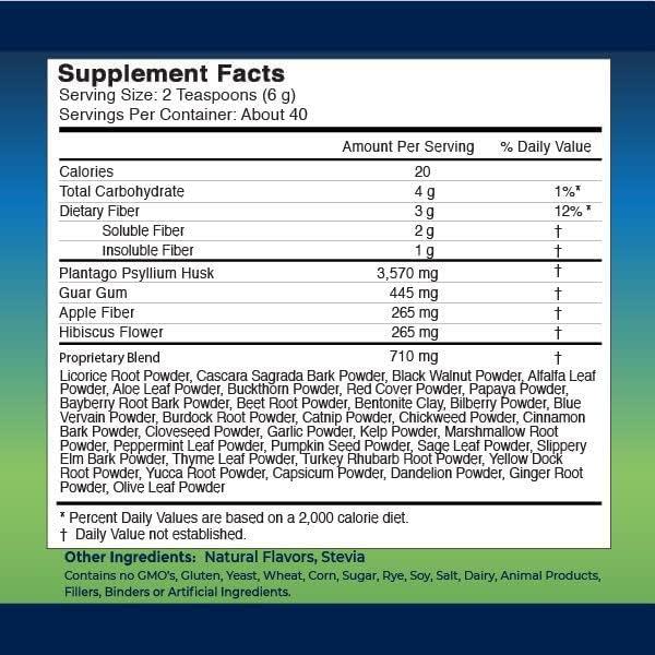 Pura Cleanse II Super Herb & Fiber Detox Drink