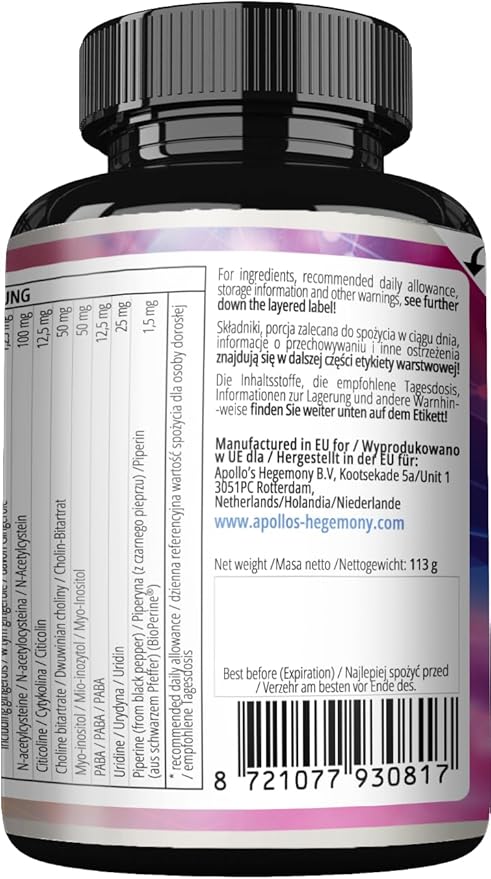 APOLLO'S HEGEMONY Diamond Multivitamin 120 Vegan Tablets - Comprehensive Vitamin and Mineral Blend- 2 Month Supply - Support for Energy and Vitality - from