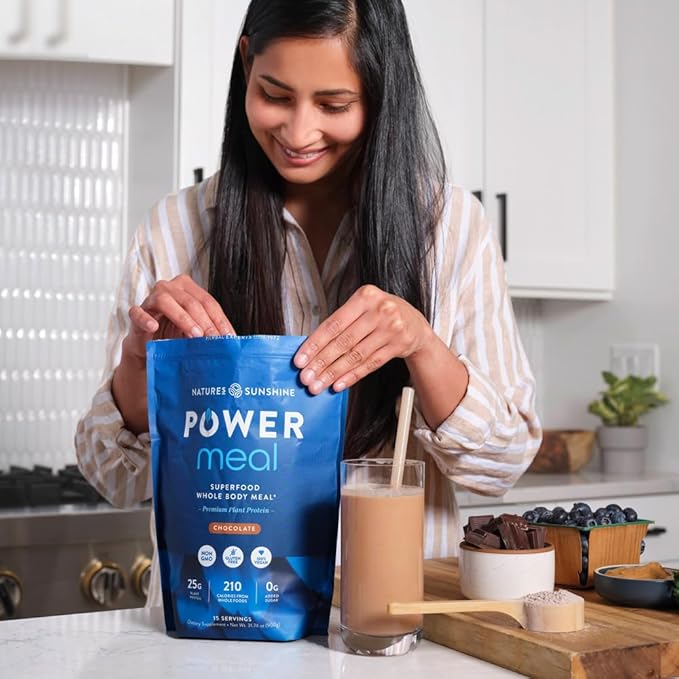 Nature's Sunshine Power Meal, Superfood Whole Body Meal (Chocolate)
