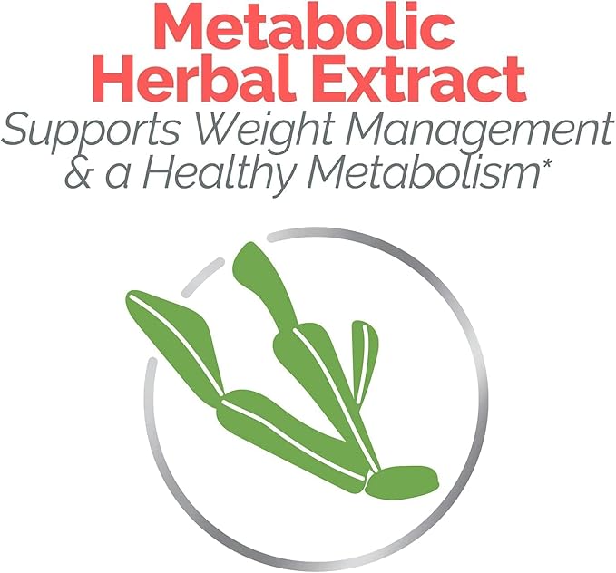 Estroven Weight Management for Menopause Relief - 60 Ct. - Clinically Proven Ingredients Help Manage Weight, Provide Night Sweats & Hot Flash Relief - Drug-Free & Gluten-Free