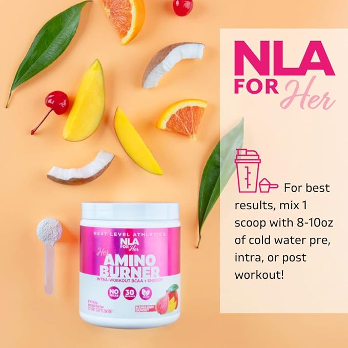 Uplift Pre-Workout for Women (30 Servings) -Hawaiian Sunset -Provides Clean/Sustained Energy, Supports Athletic Performance, Fast Twitch Muscle Fiber Activation Endurance (Caffeine, Vegan, GF, 15 Cal)