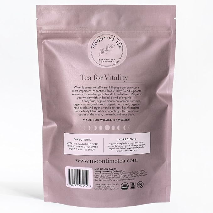 Organic Vitality Tea, 30 Tea bags