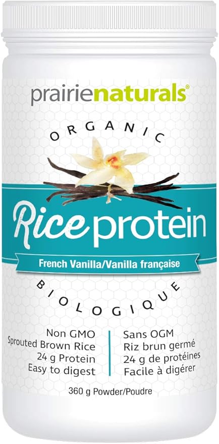 Prairie Naturals Organic Sprouted Brown Rice Protein Vanilla, 12.7 Ounce