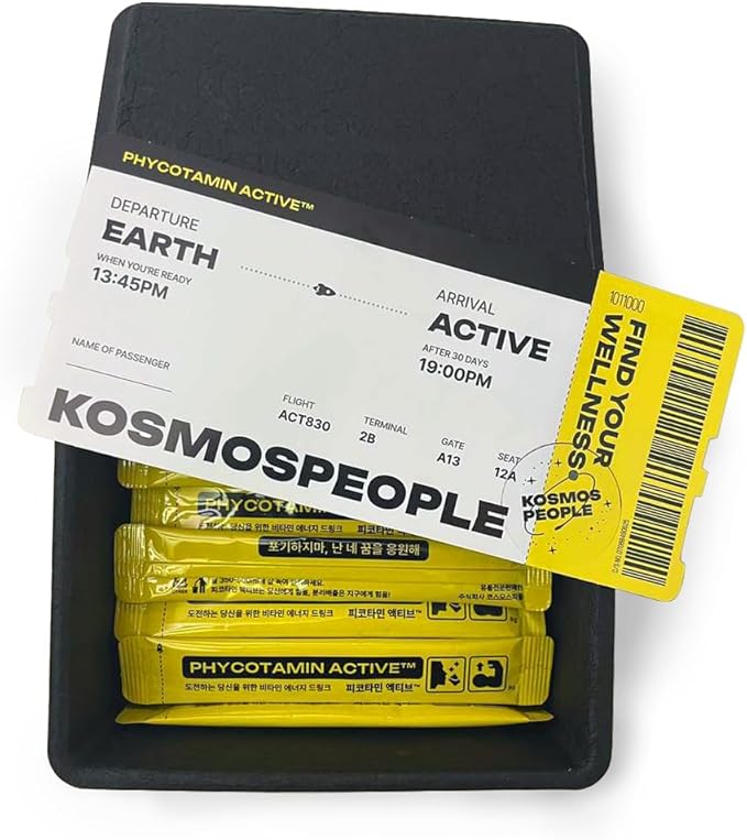 PHYCOTAMIN Multivitamin Powder 30 x 8g Packets for Energy Hydration and Recovery Daily Vitality and Fitness Support