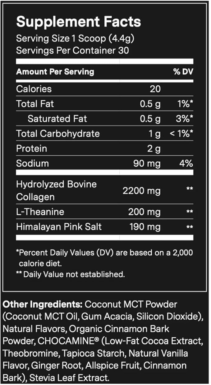 For Wellness The Good Stuff™ Focus Blend (30 Servings Pouch), Non-Dairy Coffee Supplement – Stimulates Cognitive Function & Mental Clarity