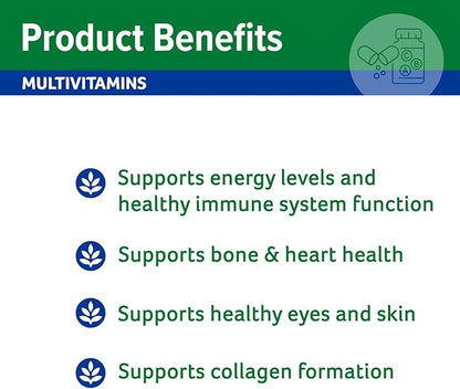 Multivitamin and Minerals 200 Tablets