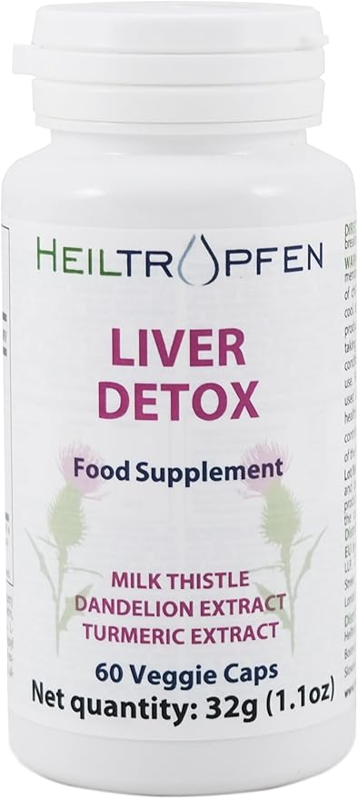 Liver Detox Vegetarian caps | 60 Capsules | Dietary Supplement
