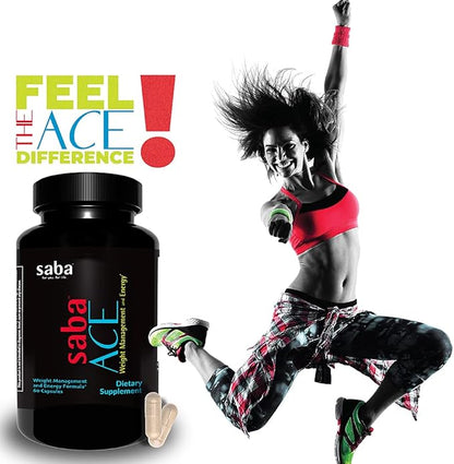 Appetite Control and Energy ACE New Formula. DMAA Free. 60 Capsules