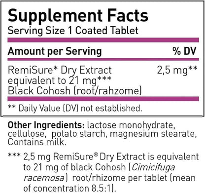 Menopause Symptoms Relief - Clinically Proven Ingredients - Menopause Supplements - Black Cohosh - Estrogen-Free - Made in Germany - 60 Tablets