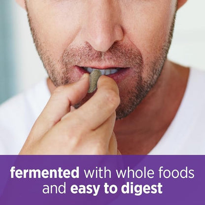 New Chapter Men's Multivitamin, Every Man's One Daily 40+, Fermented with Probiotics + Saw Palmetto + B Vitamins + Vitamin D3 + Organic Non-GMO Ingredients - 24 Count