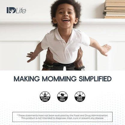 IDLife | Kids Nutrition - Mixed Berry Flavor | Essential 24 Vitamins and Minerals for Growing Bodies | Daily Nutritional Support - 60 Chewable Tablets