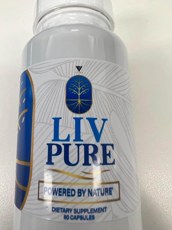 Fyvus Liv Pure Capsules Liver Detox Weight Loss Pills, LivPure Supplement - Live Pure Liver Detox Cleanse Product Supplements, LivePure Diet Hydration Reviews Liv Pur Health Support (60 Capsules)
