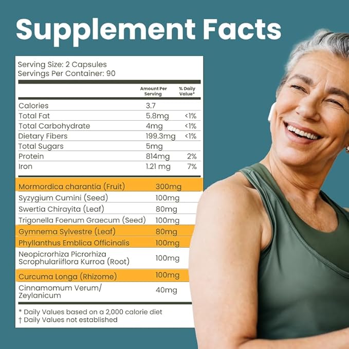 CuraLin - Supports Blood Sugar, Effective, and 100% Natural Supplement - 1080 Capsules - (New Packaging)