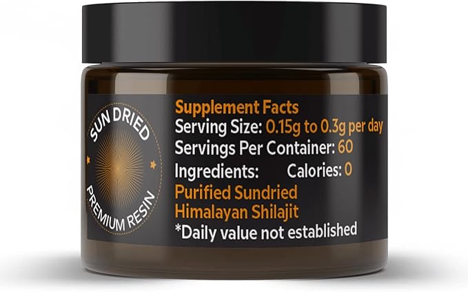 Authentic Himalayan SHILAJIT® by NutroTonic® | 60 Days Sun Dried Organic Most Potent Premium Resin | Lab Tested for Safety | Natural Source of Fulvic Acid +86% & Humic Acid +10%