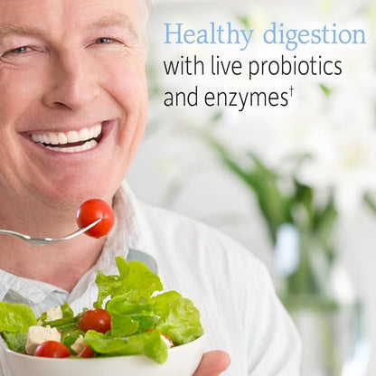 Garden of Life Multivitamin for Men, Vitamin Code 50 & Wiser Men's Raw Whole Food Vitamin Supplement with Probiotics, Vegetarian, 120 Capsules