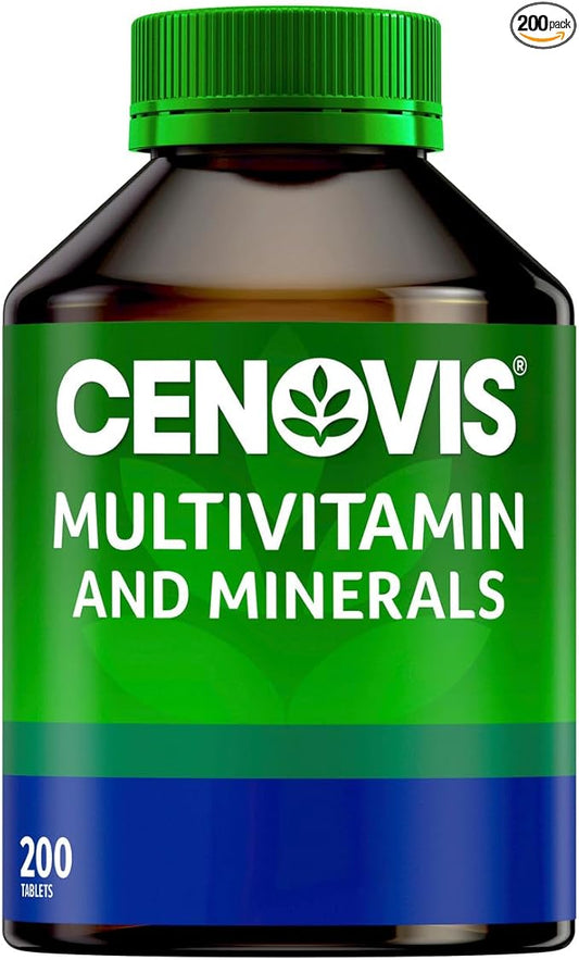 Multivitamin and Minerals 200 Tablets