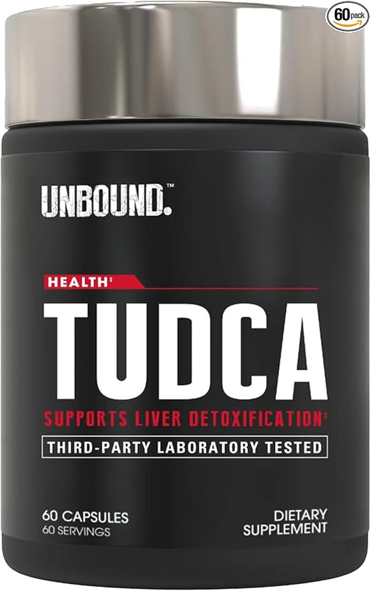 Unbound by NutraBio - Tudca Supplement, 60 Capsules – May Help Support Liver Health, Detoxification, and Overall Wellness