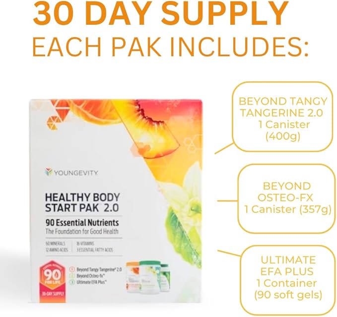 Healthy Body Start Pak 2.0-2 Pack