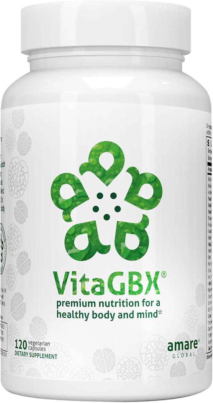 Amare Global VitaGBX™ Multivitamin for a Healthy Body and Mind, 120 Capsules