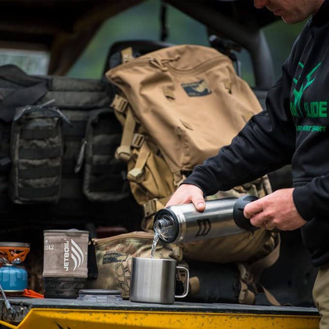 MTN OPS Hot Ignite Coffee Alternative | Mountain Mocha Flavor | Instant Coffee Nootropic & L-Arginine L-Citrulline Blend for Cognitive Clarity, & Focus | 200mg Caffeine | 30 Servings