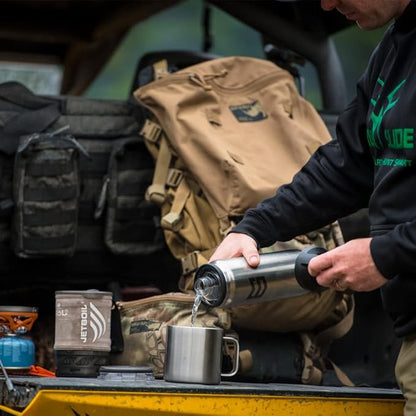 MTN OPS Hot Ignite Coffee Alternative | Charged Cocoa Flavor | Instant Coffee Nootropic & L-Arginine L-Citrulline Blend for Cognitive Clarity, & Focus | 200mg Caffeine | 30 Servings