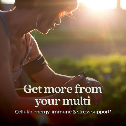 New Chapter One Daily Multivitamin for Immune, Energy & Stress Support, 20+ Nutrients Fermented with Probiotics & Whole Foods, Made with Organic Vegetables - 72 ct