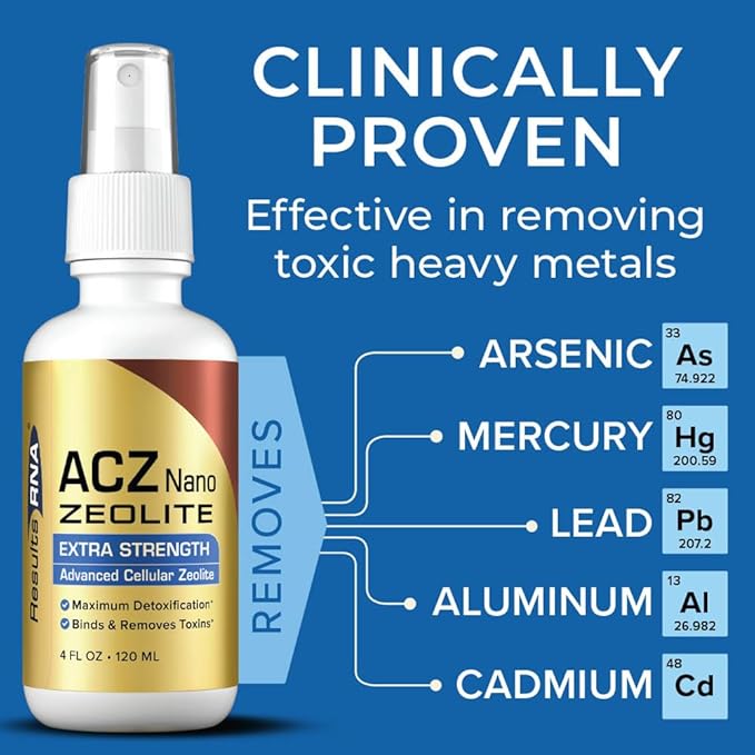 Results RNA – ACZ Nano Zeolite Extra Strength – Advanced Cellular Zeolite Cleanses The Cells of Your Body. Superior Detoxification & Immune Support. Recommended by Doctors Worldwide (4 oz)