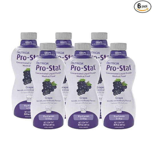 Pro-Stat Concentrated Liquid Protein Medical Food - Grape, 30 Fl Oz Bottle (Case of 6)