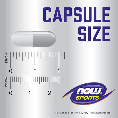 NOW Foods Sports Nutrition, Kre-Alkalyn Creatine 750 mg, Mass Building*/Energy Production*, 120 Veg Capsules