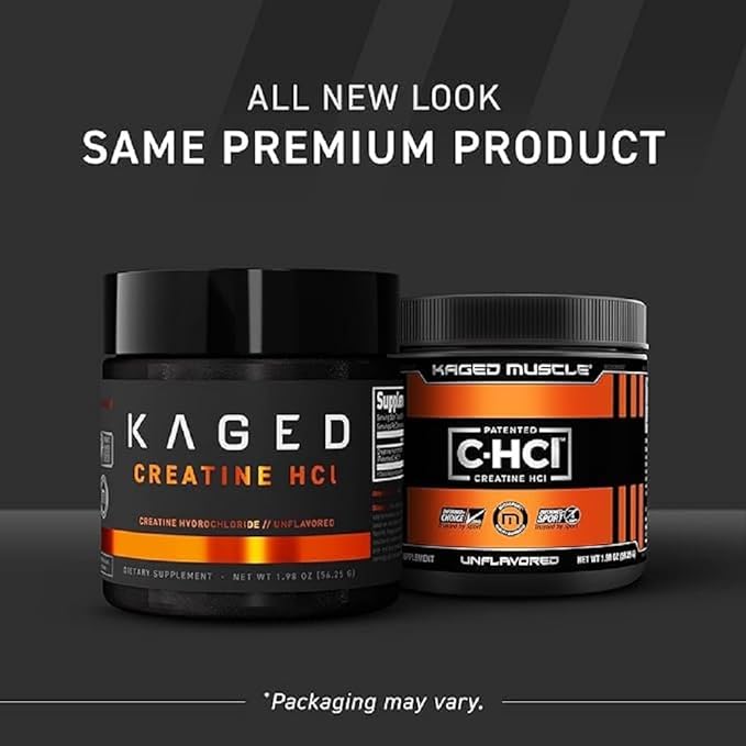 Kaged Creatine HCl Capsules | Unflavored | Muscle Building and Recovery Supplement | Patented Formula | Highly Soluble | Powder in Pill Form | 75 Servings