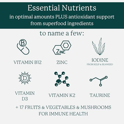 Dr. Fuhrman Daily Whole Food Multivitamin for Men - 120 Capsules, Vegan Formula for Optimal Health and Vitality, Specifically Designed for Men Over 50