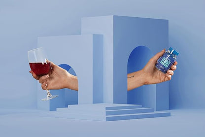 Enjoy The Night, Own The Morning After Drinking – Wellness Vitamins, Electrolytes, Antioxidants for Liver Support and Hydration – 48-Count