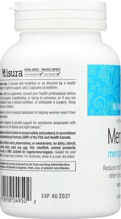 Natural Factors Menosense Veg-Capsules, 90-Count