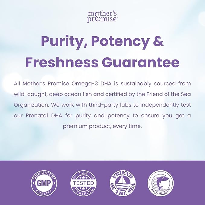 Prenatal DHA for Women 600mg + 400 IU Vitamin D3 | 120 Softgels | Supports Brain Health | Triglyceride Omega 3 Fish Oil DHA Prenatal Vitamins for Pregnancy & Nursing | 300mg per Capsule