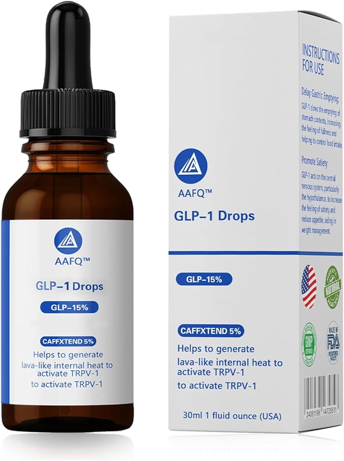 GLP-1 Supplement Drops for Men and Women, 1 Fl Oz