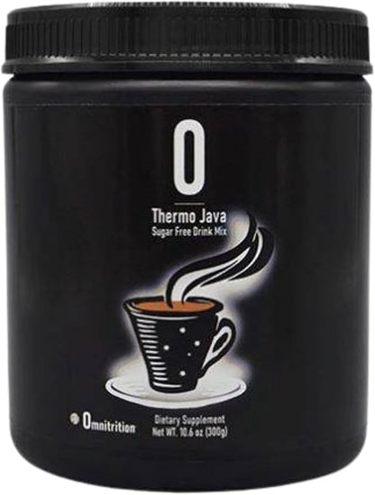 Omnitrition Thermo Java Sugar Free Drink Mix, 10.6 oz Bottle