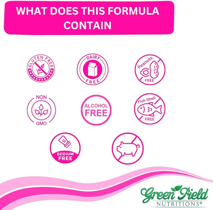 Greenfield Nutritions Halal Biotin Tablet for Adult - 60 Halal Multivitamin for Hair Skin and Nails - High potency 5000mcg Biotin with 50mg Collagen and Minerals - Gelatin Gluten Free, Non-GMO Vitamin