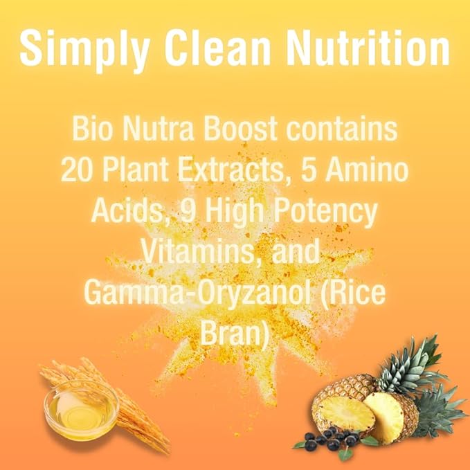 CAREFAST® Bio Nutra Boost™ | Nutritional Drink Mix for Mind and Body | Enhanced Well-Being and Daily Health Support | Over 55 Whole Food Nutrients with 120+ Vitamins, Minerals, and Antioxidants
